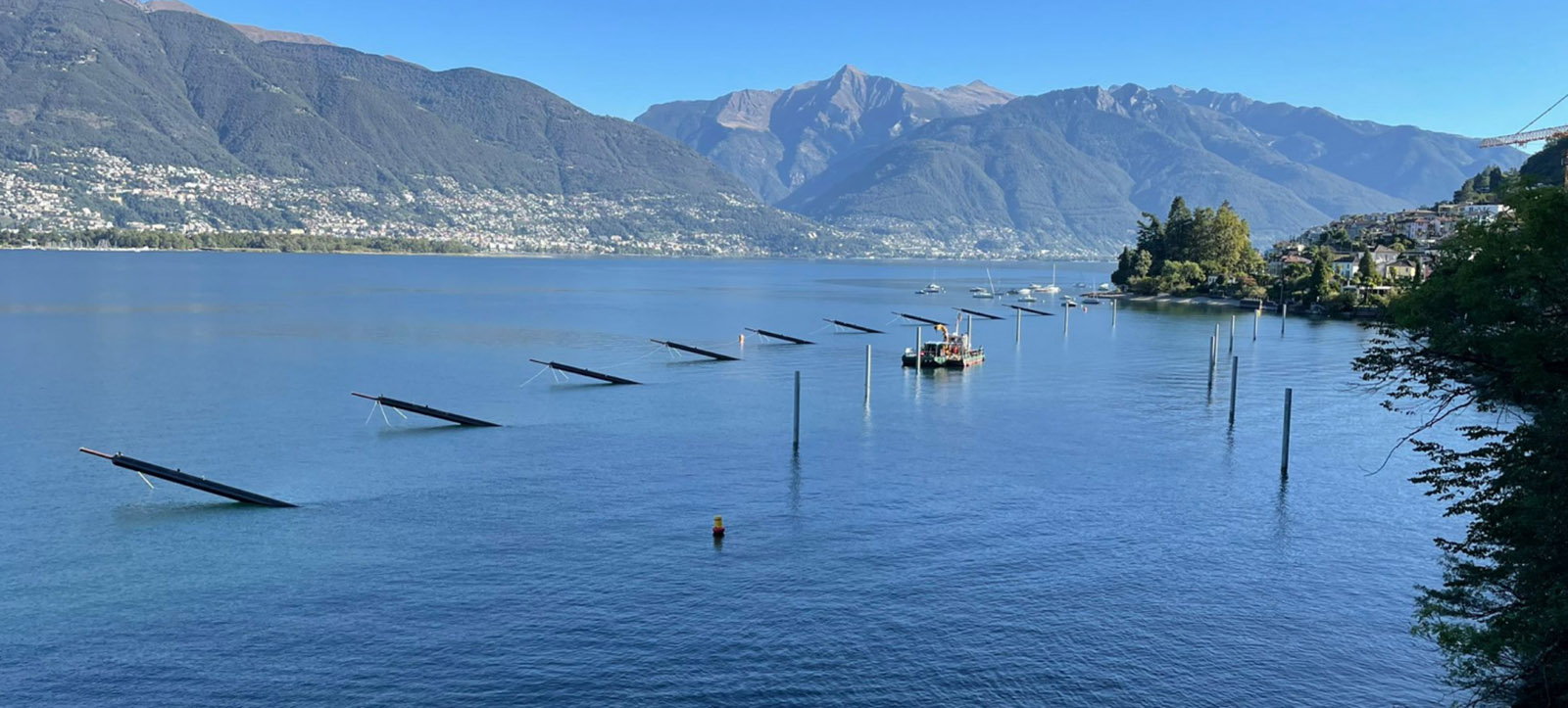 Comar, si occupa di lavorazioni subacquee in ambito lacustre, fluviale e marittimo in Italia