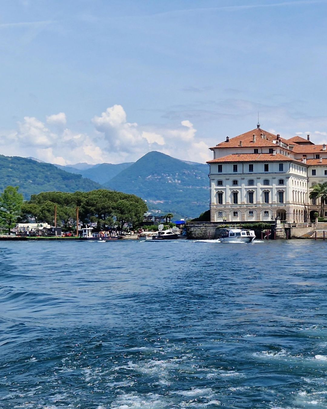 Comar srl ha supportato l'evento di Louis Vuitton all'Isola Bella sul Lago Maggiore