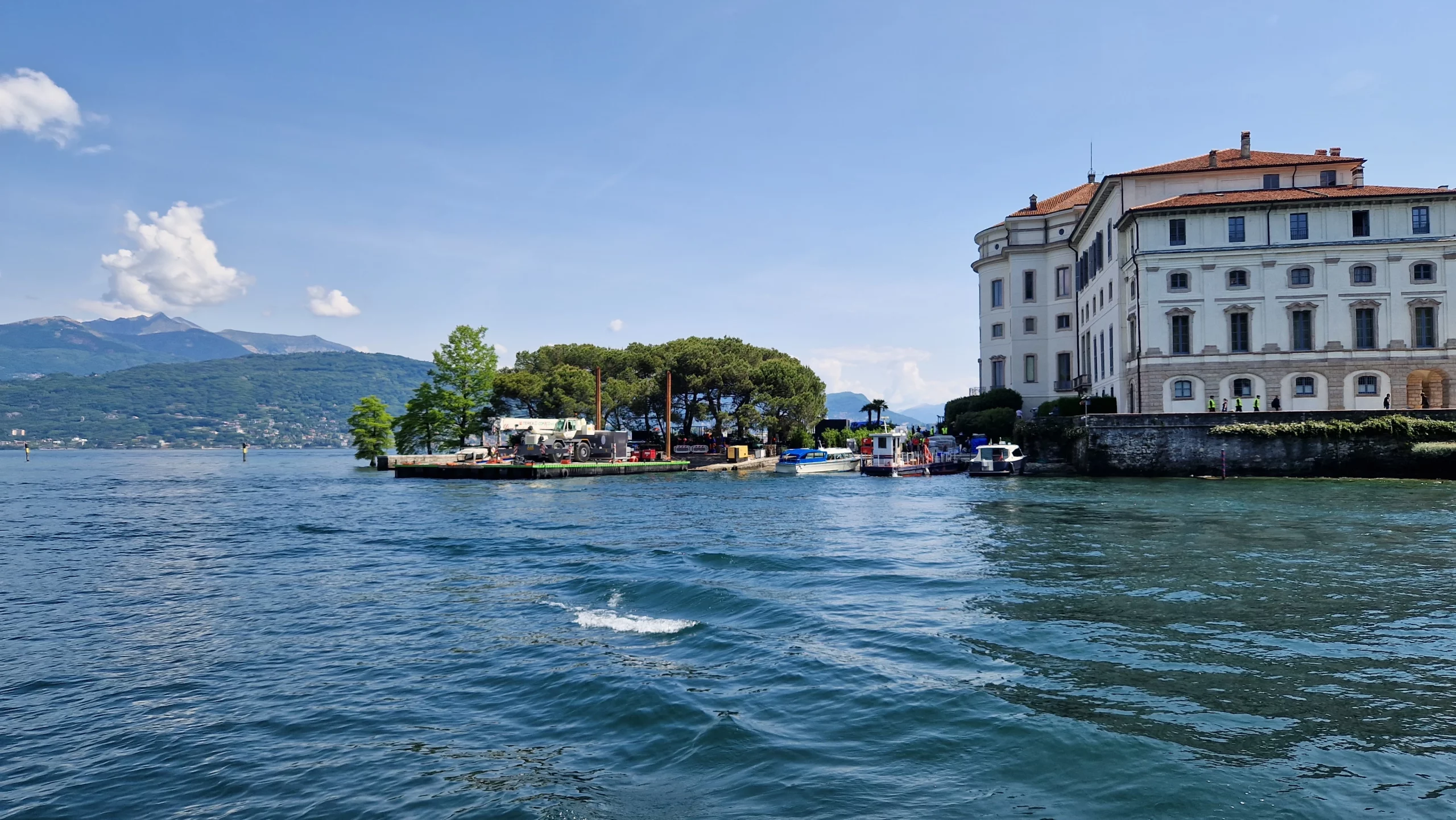 Comar srl ha supportato l'evento di Louis Vuitton all'Isola Bella sul Lago Maggiore