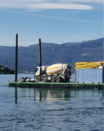 Comar, si occupa di lavorazioni subacquee in ambito lacustre, fluviale e marittimo.