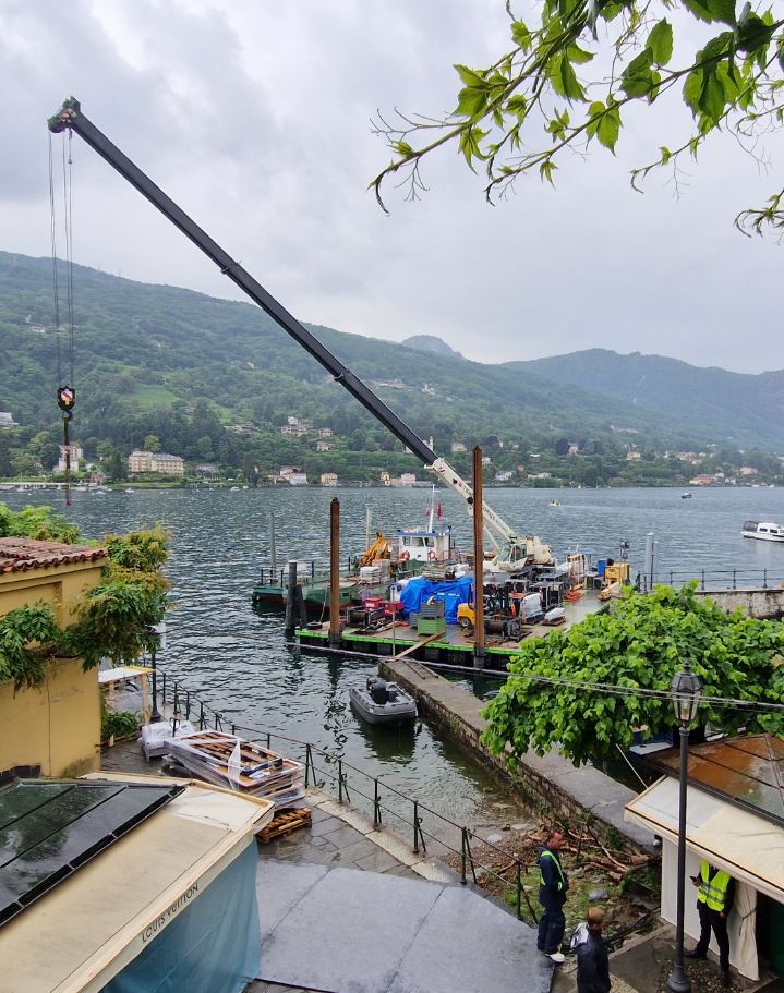 Comar srl ha supportato l'evento di Louis Vuitton all'Isola Bella sul Lago Maggiore