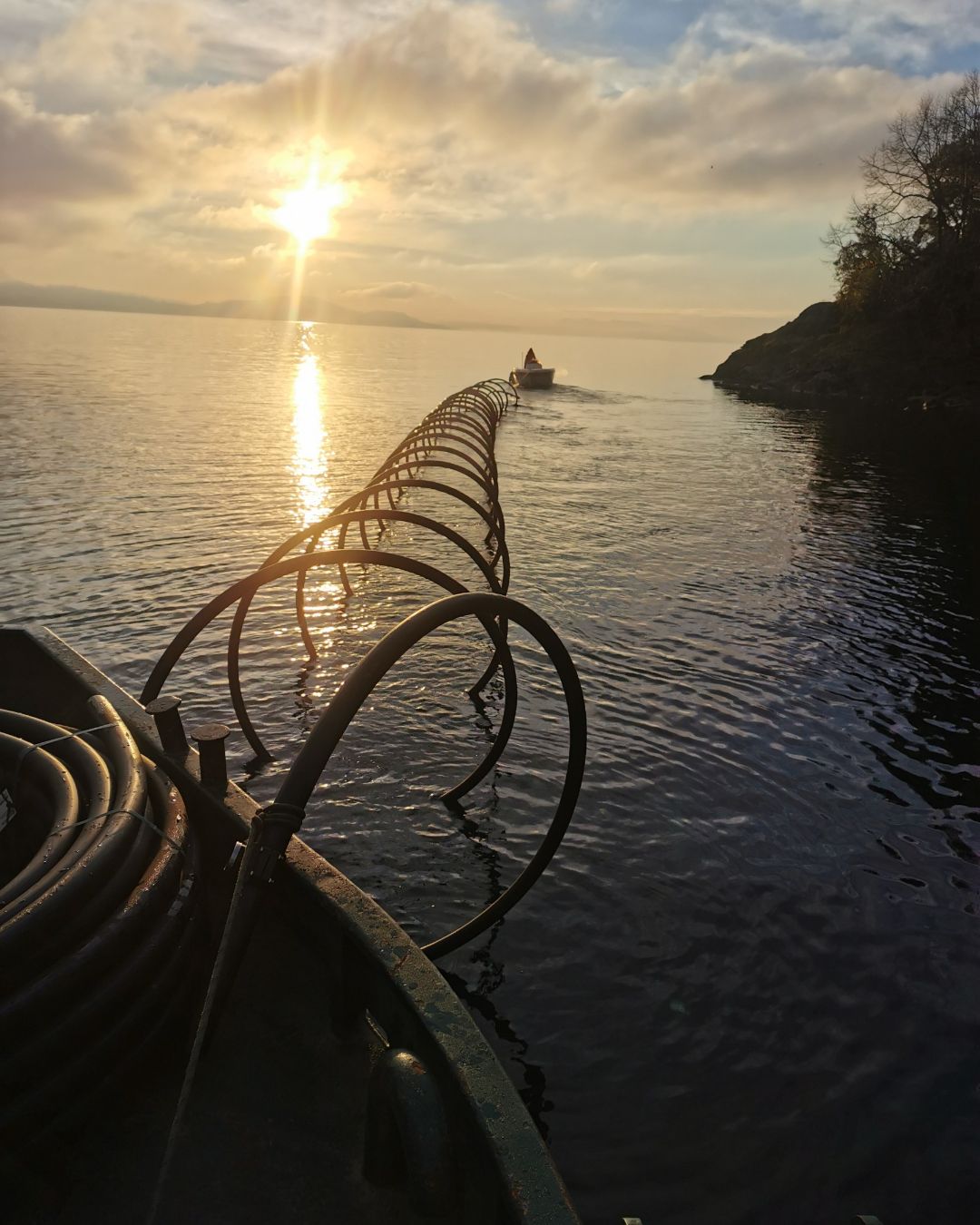 comar ha realizzato il nuovo acquedotto da stresa all'isola bella sul lago maggiore